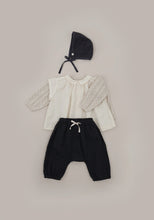 Load image into Gallery viewer, Baby Gioia Bonnet Charcoal
