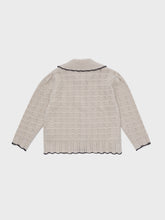 Load image into Gallery viewer, Bretta Knit Cardigan Light Beige