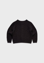 Load image into Gallery viewer, Terrine Knit Cardigan Charcoal