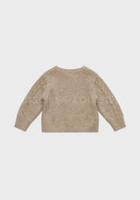 Load image into Gallery viewer, Baby Abbie Knit Cardigan Beige