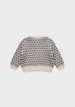 Load image into Gallery viewer, Baby Pletche Knit Cardigan Vintage Blue