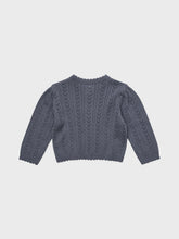 Load image into Gallery viewer, Baby Kelsea Knit Cardigan Deep Blue