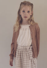 Load image into Gallery viewer, Stern Knit Cardigan Deep Orange
