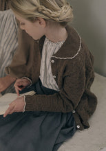 Load image into Gallery viewer, Bretta Knit Cardigan Brown