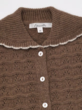 Load image into Gallery viewer, Bretta Knit Cardigan Brown