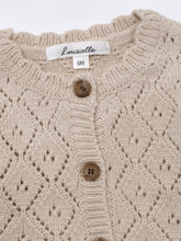 Load image into Gallery viewer, Baby Perry Knit Cardigan Beige