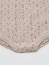 Load image into Gallery viewer, Baby Anneth Knit Romper Light Pink