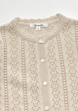 Load image into Gallery viewer, Roselia Knit Cardigan Light Beige