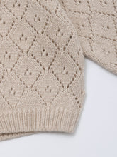 Load image into Gallery viewer, Baby Perry Knit Cardigan Beige