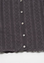 Load image into Gallery viewer, Roselia Knit Cardigan Charcoal