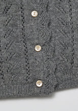 Load image into Gallery viewer, Abbie Knit Cardigan Gray