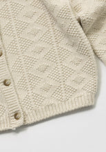Load image into Gallery viewer, Terrine Knit Cardigan Oatmeal