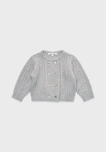 Load image into Gallery viewer, Baby Obrine Knit Cardigan Pale Blue