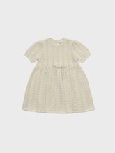 Load image into Gallery viewer, Baby Delaney Knit Dress Ecru