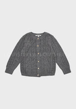 Load image into Gallery viewer, Abbie Knit Cardigan Gray