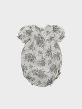Load image into Gallery viewer, Baby Peony Romper - Grey