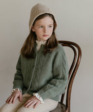 Load image into Gallery viewer, Olivia Knit Cardigan-Vintage Green