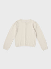 Load image into Gallery viewer, Lupine Knit Cardigan Ivory
