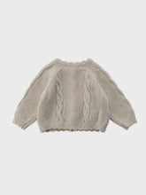Load image into Gallery viewer, Baby Benibla Knit Cardigan - Light Beige