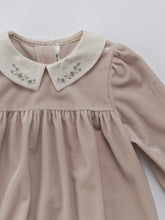 Load image into Gallery viewer, Baby Eleanor Velvet Romper