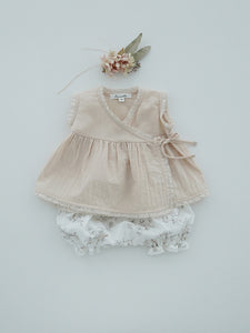 Baby Luvenia Blouse (pink beige)