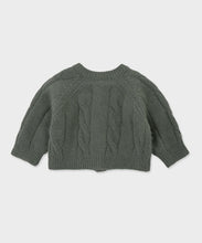 Load image into Gallery viewer, Baby Olivia Knit Cardigan-Vintage Green