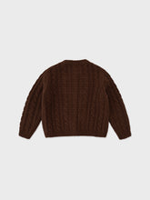 Load image into Gallery viewer, Tania Knit Cardigan-Brown