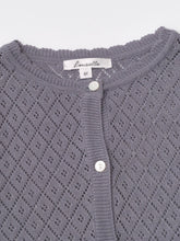 Load image into Gallery viewer, Lupine Knit Cardigan Purple
