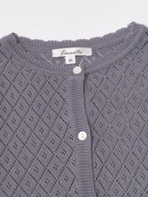 Load image into Gallery viewer, Lupine Knit Cardigan Purple