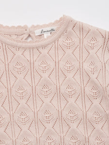 Ione Knit Pullover Pink