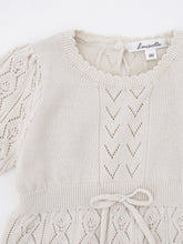 Load image into Gallery viewer, Baby Ione Knit Romper Cream Beige
