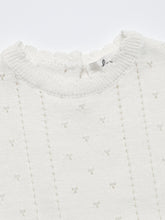 Load image into Gallery viewer, Baby Davian Knit Vest - Vanilla White