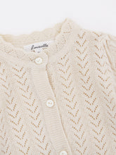 Load image into Gallery viewer, Baby Ianthe Knit Cardigan Light Beige