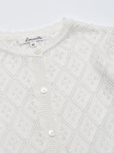 Load image into Gallery viewer, Bellute Knit Cardigan - Vanilla White