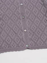 Load image into Gallery viewer, Bellute Knit Cardigan - Violet
