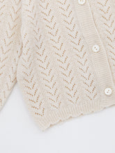 Load image into Gallery viewer, Baby Ianthe Knit Cardigan Light Beige