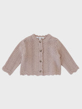 Load image into Gallery viewer, Baby Estelle Knit Cardigan Pink