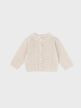 Load image into Gallery viewer, Baby Ianthe Knit Cardigan Light Beige