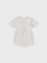 Load image into Gallery viewer, Baby Ione Knit Romper Cream Beige