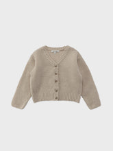 Load image into Gallery viewer, Bebello Knit Cardigan - Light Beige