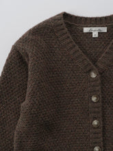 Load image into Gallery viewer, Bebello Knit Cardigan - Dark Brown