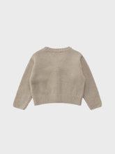 Load image into Gallery viewer, Bebello Knit Cardigan - Light Beige