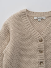 Load image into Gallery viewer, Bebello Knit Cardigan - Light Beige