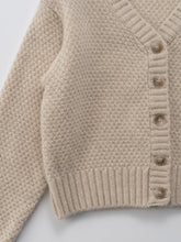 Load image into Gallery viewer, Bebello Knit Cardigan - Light Beige
