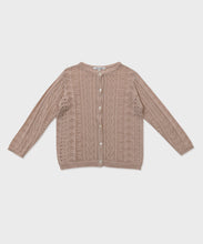 Load image into Gallery viewer, Rivian Knit Cardigan - Pink Beige