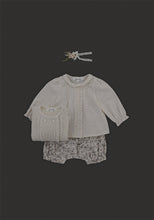 Load image into Gallery viewer, Baby Obrine Knit Cardigan Ivory
