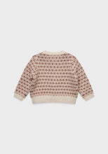 Load image into Gallery viewer, Baby Pletche Knit Cardigan Vintage Pink
