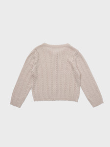 Kelsea Knit Cardigan Light Pink