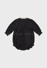 Load image into Gallery viewer, Baby Noir Corduroy Romper
