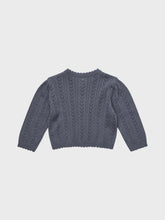 Load image into Gallery viewer, Baby Kelsea Knit Cardigan Deep Blue
